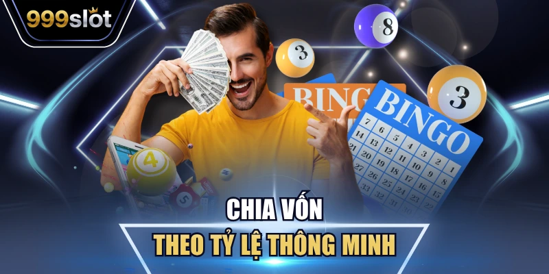 Chia tiền cược sẵn theo tỷ lệ cố định và áp dụng đúng theo công thức